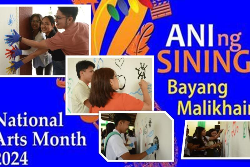 Pinasinayaan ang Pambansang Buwan ng mga Sining sa pamamagitan ng Pagpinta