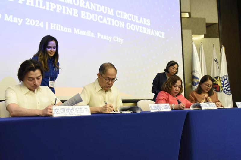 GOV’T AGENCIES SIGNS POLICY TO PREPARE SHS GRADUATES FOR WORK