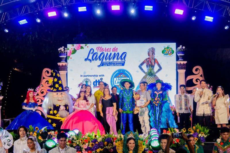Enchanted Kingdom showcases enchanting Laguna with Flores de Laguna gown competition