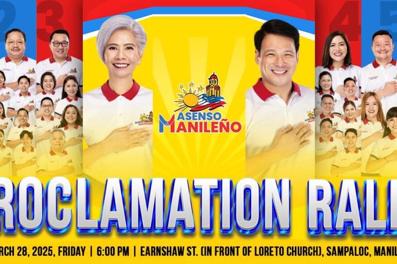Kick-off rally ni Mayor Honey Lacuna, umpisa na bukas