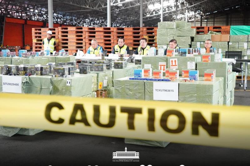 BOC nasabat ang PHP40.5M halaga ng misdeclared vape products mula China