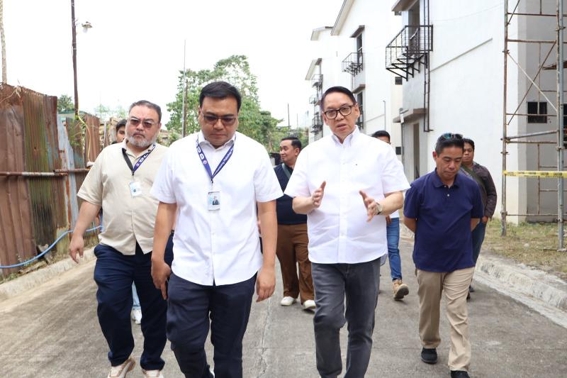DHSUD, SHFC inspect housing projects in Caloocan, Valenzuela